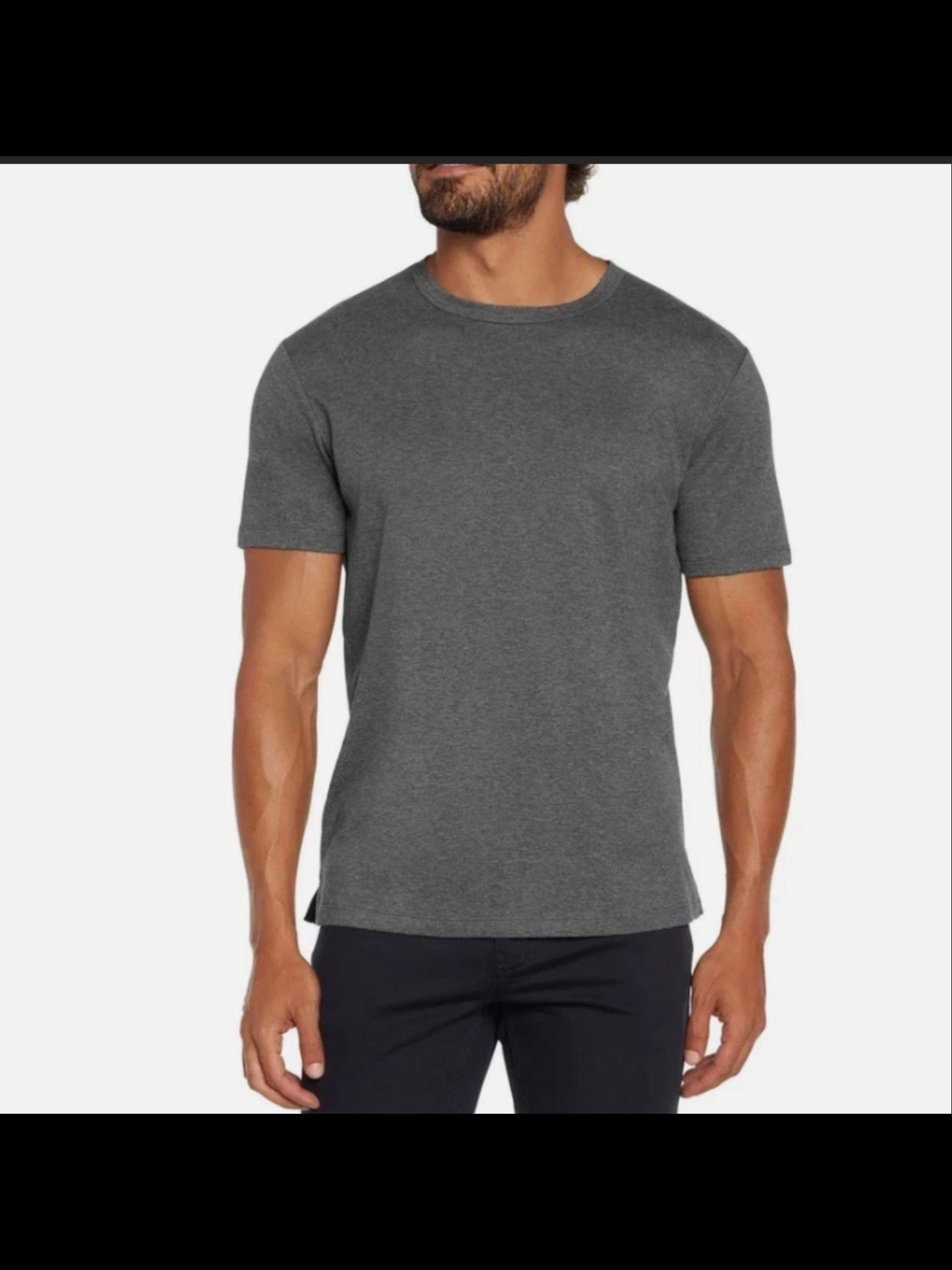 Banana Republic Set Of 2 Luxe Touch Performance Tee Blue Gray Mens Large